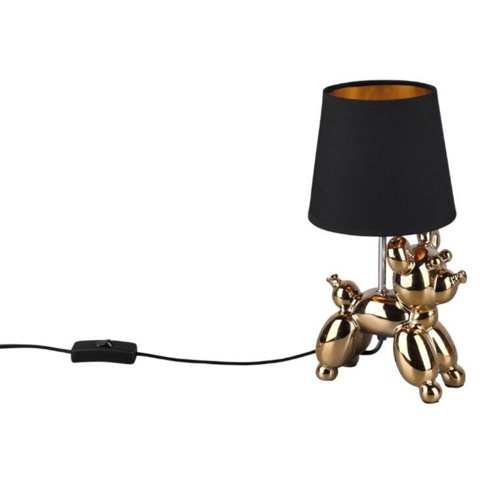 Trio Bello, Bordlampe, guld, 33 cm