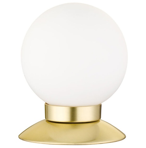 Trio Princess, Bordlampe, messing, Ø10 cm