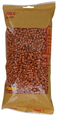Hama, Perler, midi, lys brun, 6.000 stk.