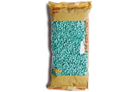 Hama, Perler, midi, aqua, 6.000 stk.