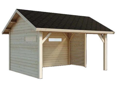 Lillevilla Kielo, Pavillon, 12 m², natur