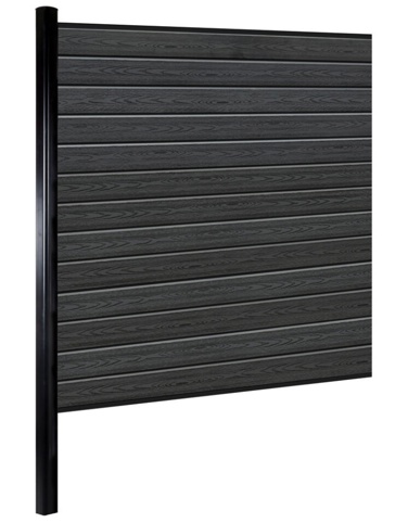 Kirkedal K1 Alu Black, Komposithegn, tilkøbssæt, 184 cm