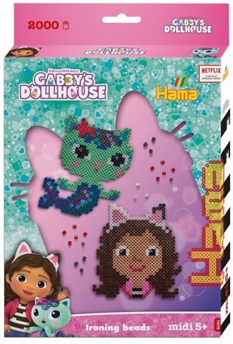 Hama, Ophængsæske, midi, Gabby's Dollhouse
