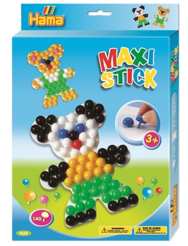 Hama, Stiftsæt, maxi stick, bamse