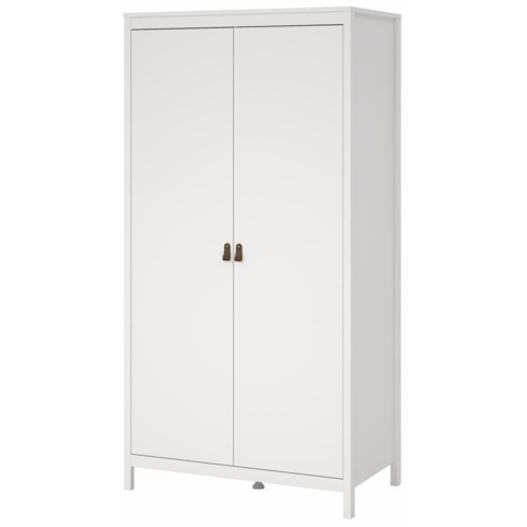 Tvilum, Garderobeskab, Madrid, hvid, 102,3x199 cm