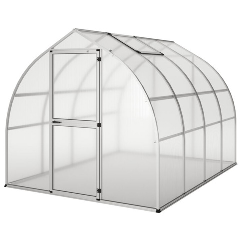 Drivhus, Rhodo IV, alu, 6,81 m²