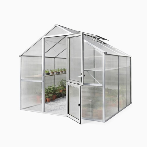 Drivhus, Lilje III, alu, 9,59 m²