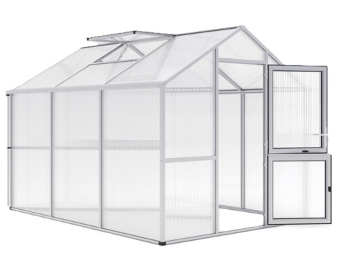 Drivhus Iris III, alu, 7,53 m²