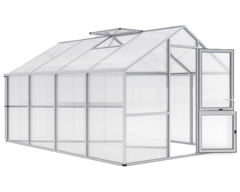 Drivhus, Nellike IV, alu, 12,74 m²