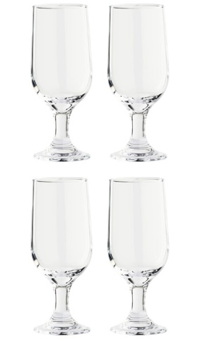Ølglas, 35 cl, 4 stk.