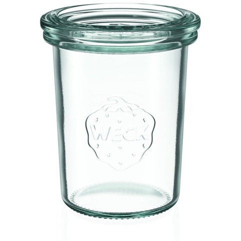 Weck-patentglas m/låg, RR60, 4-pak