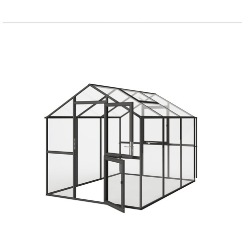 Drivhus, Aptasia III, grå, 7,52 m²