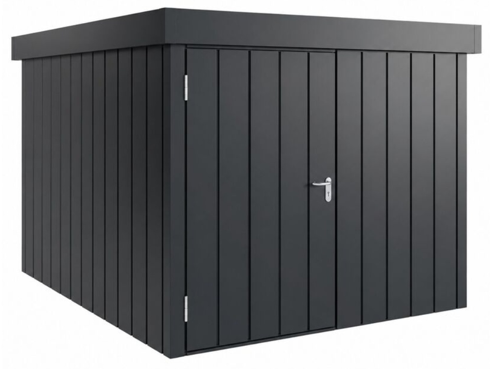 Hörmann Juno Modern, Redskabsskur, 11 m², venstrehængt, antracitgrå