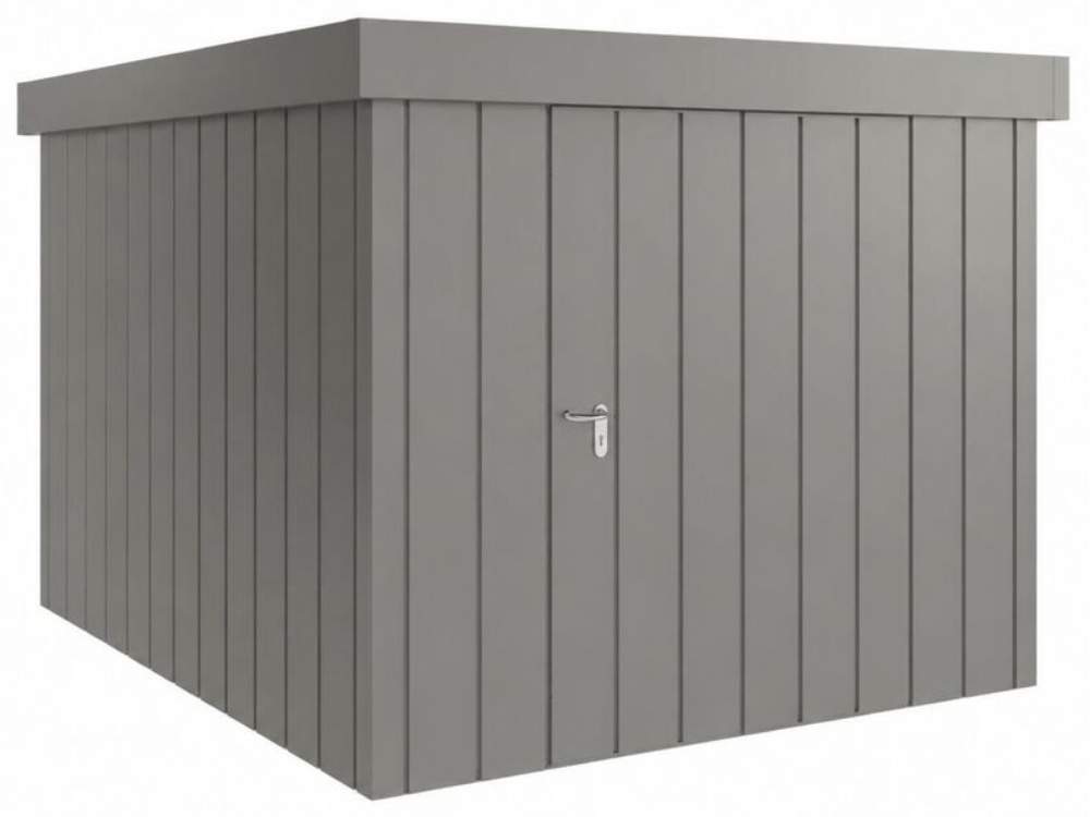 Hörmann Juno Modern, Redskabsskur, 11 m², venstrehængt, grå