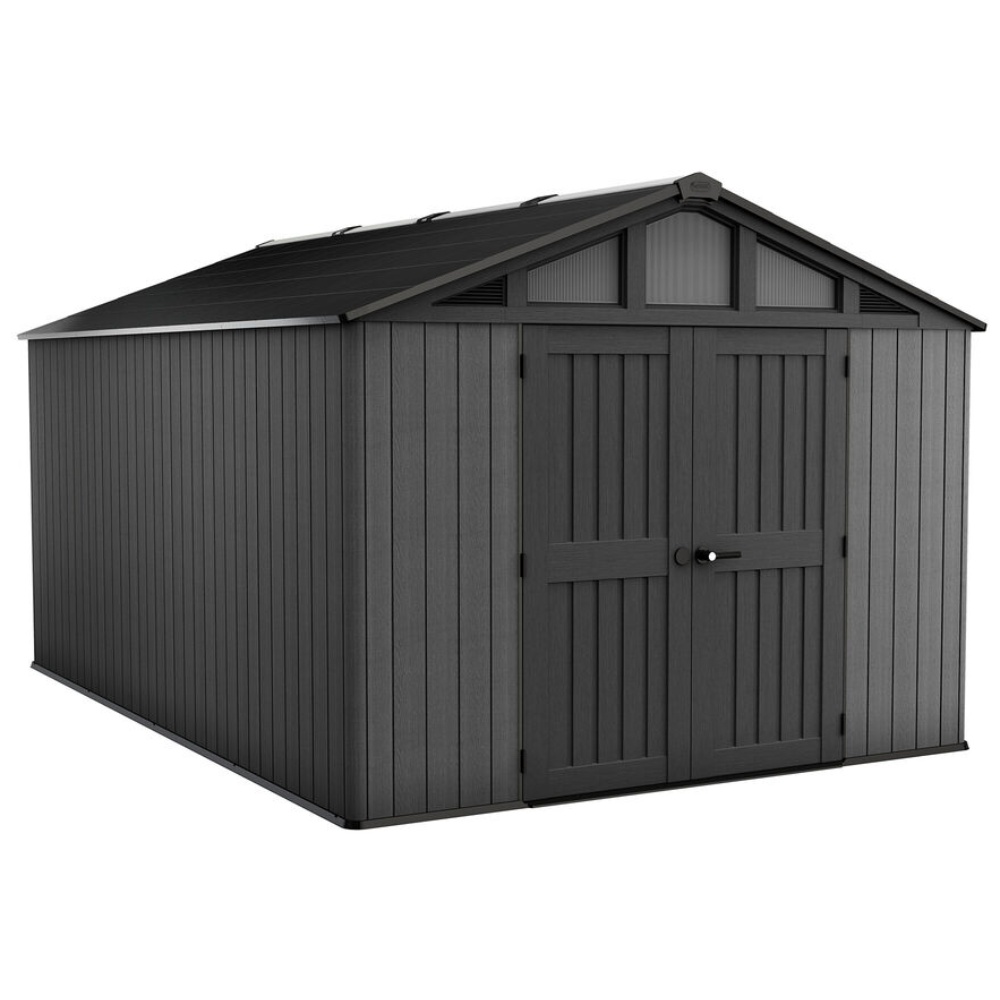 Keter Stronghold, Redskabsskur, 13,8 m², grå