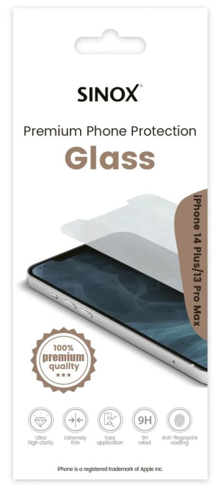 Skærmbeskyttelse, iPhone 14 Plus / 13 Pro Max®